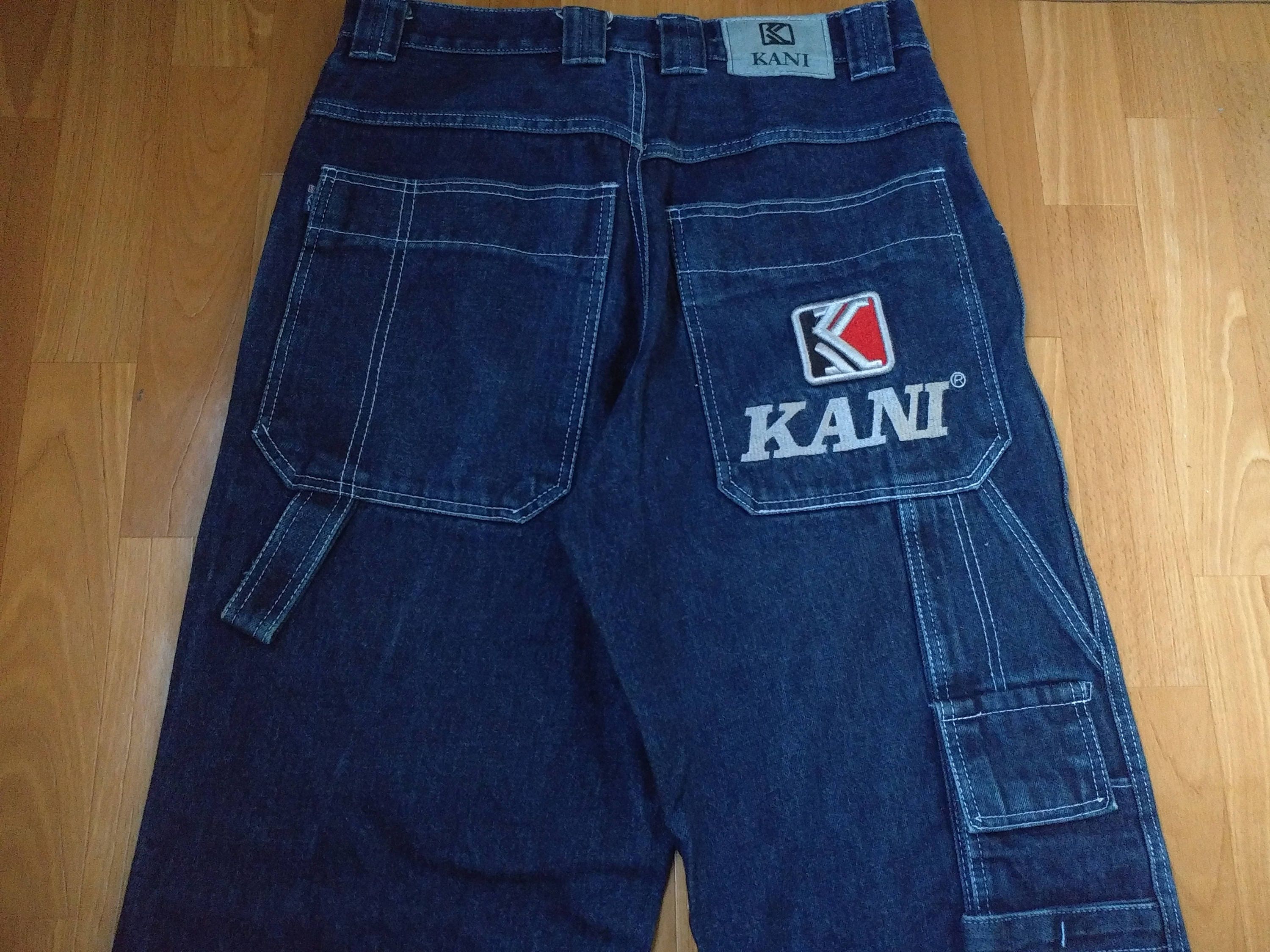 KARL KANI jeans vintage baggy Kani jeans loose blue 90s | Etsy