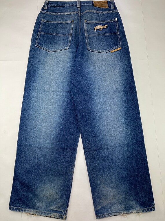 Pure Playaz Jeans Blue Vintage Hip Hop 