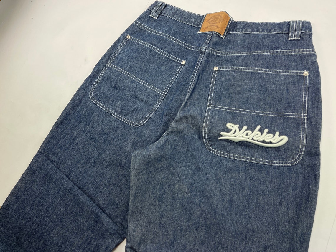 Dickies jeans Big Daddy vintage baggy jeans 90s hip hop Etsy