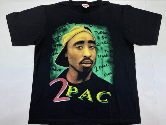 2pac T-shirt Black Tupac Shirt Makaveli Shirt 90s Hip Hop - Etsy
