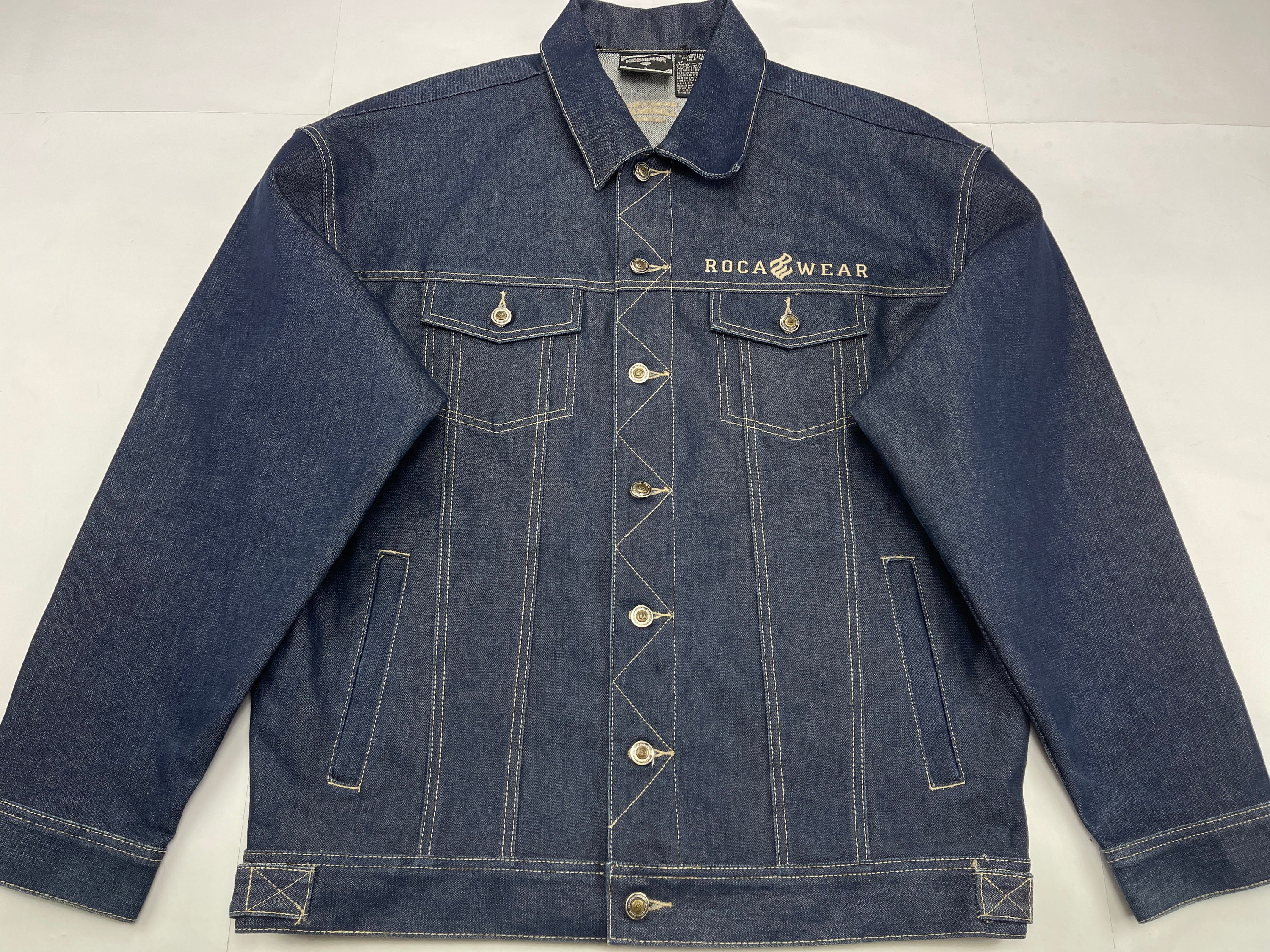 ROCA WEAR Dead Stock Denim Jacket claimtofameentertainment.com