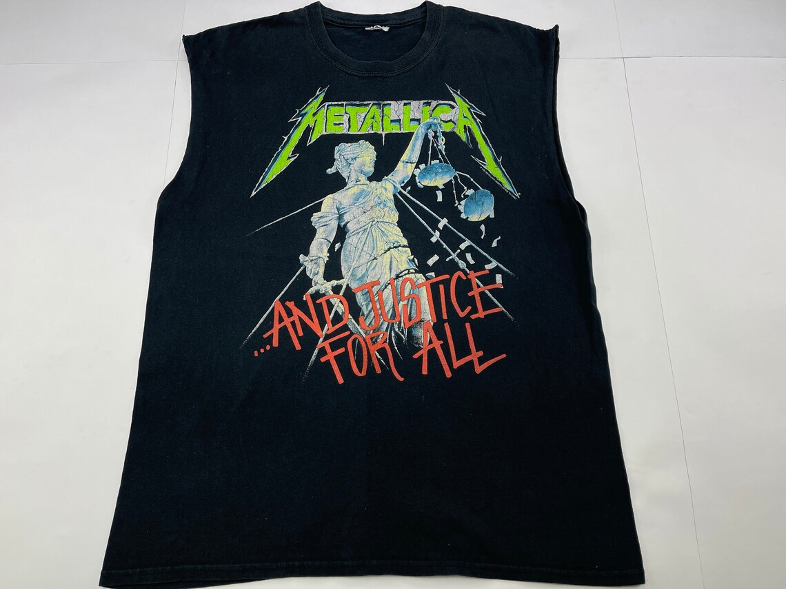 Vintage METALLICA T-shirt and Justice for All Ride the - Etsy