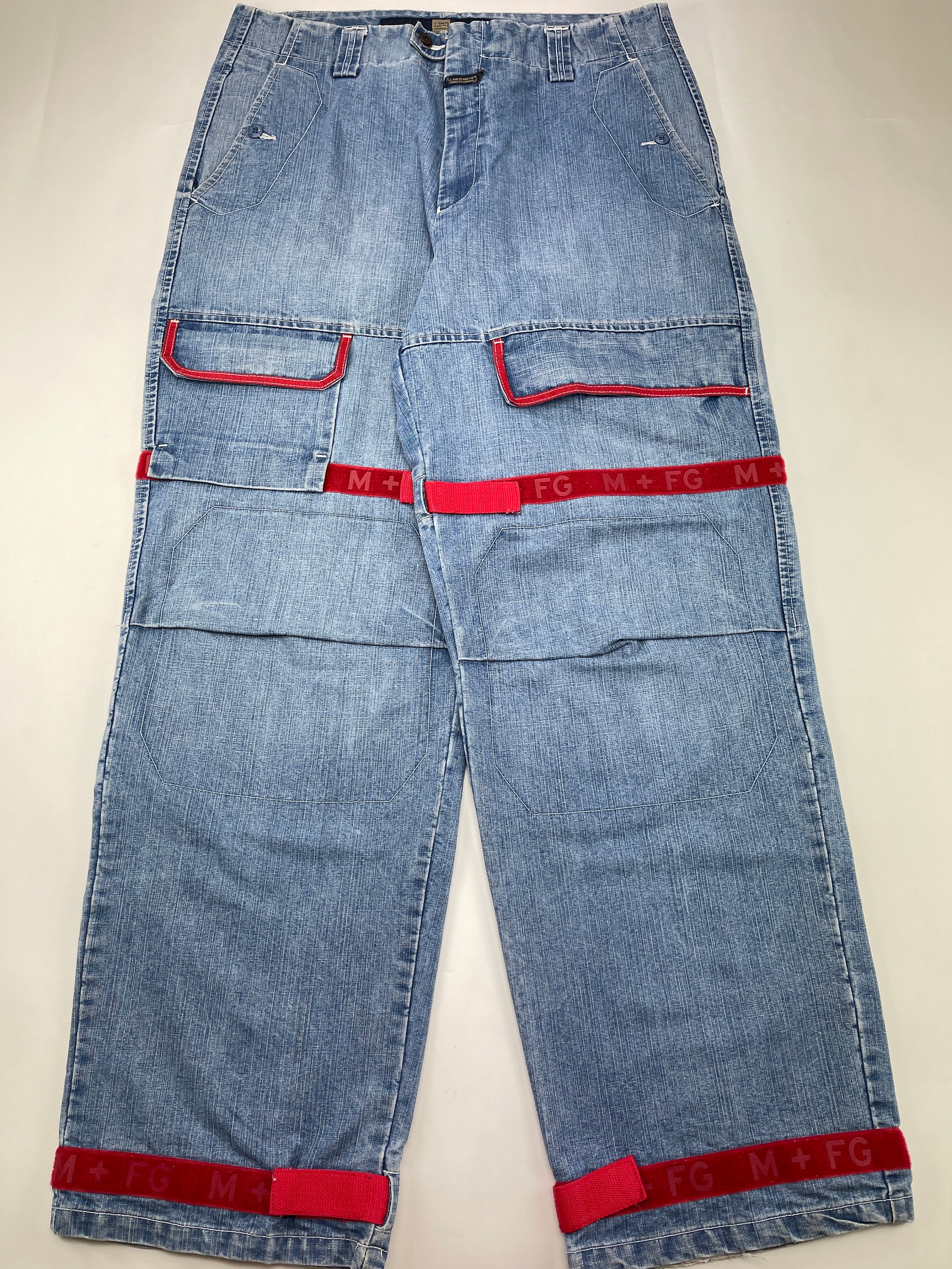 Marithe Francois Girbaud jeans vintage baggy jeans 90s hip - Etsy España