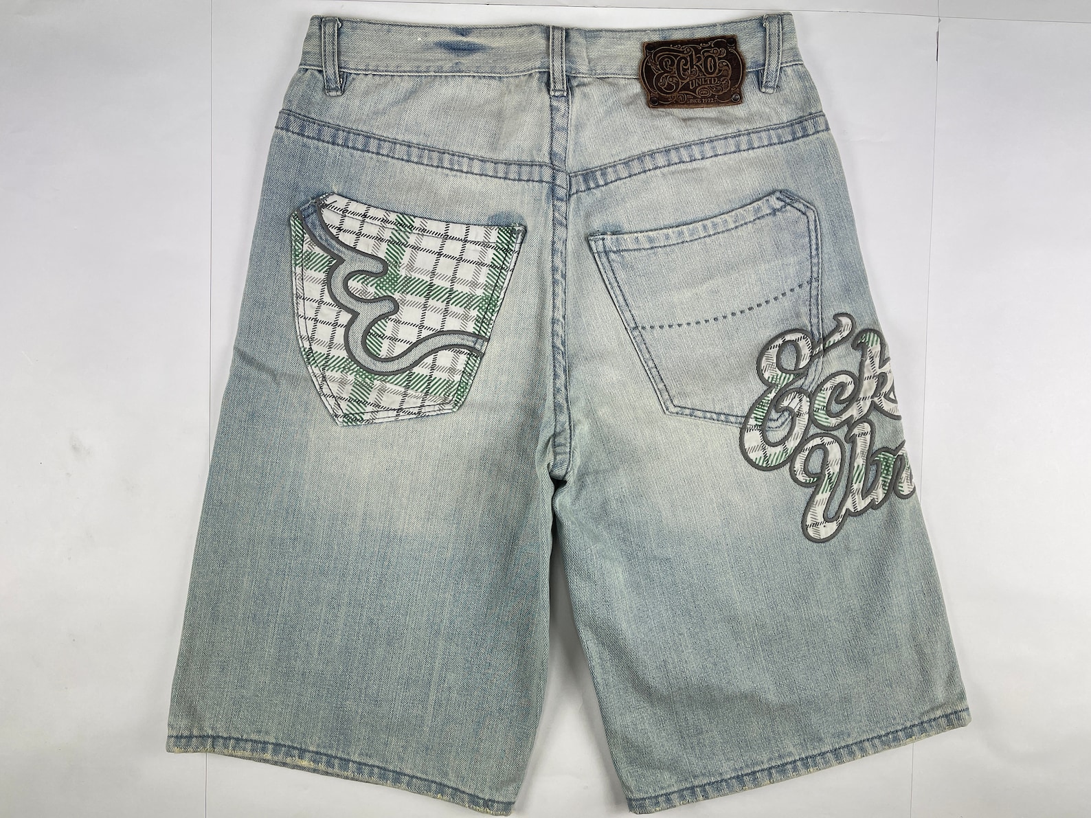 Ecko Unltd Jeans Shorts Blue Vintage Ecko Jeans Shorts 90s Etsy