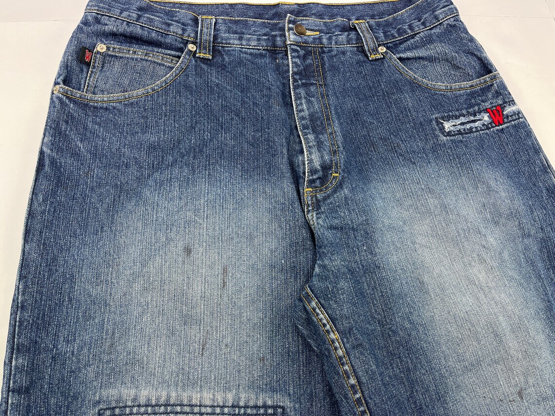Johnny Blaze jeans old school Wu Wear pants vintage baggy | Etsy