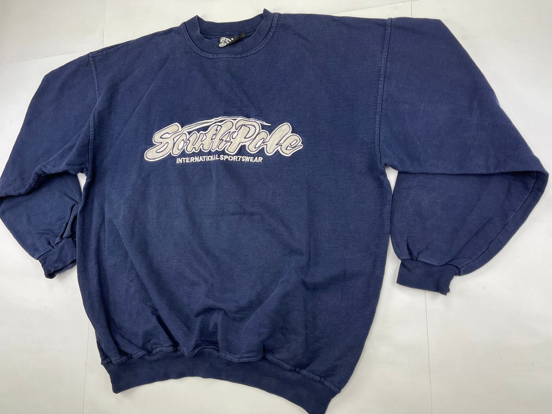 SOUTHPOLE sweatshirt blue vintage South Pole sweat shirt | Etsy