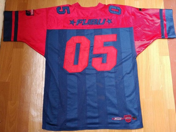 red fubu jersey