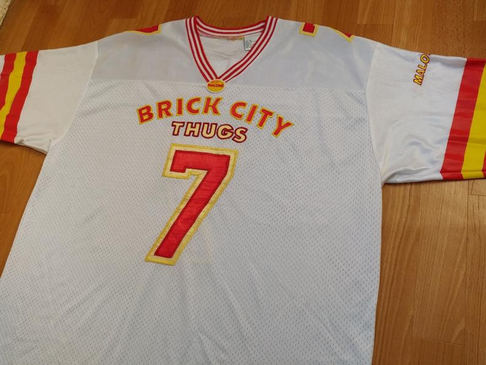 MAURICE MALONE Jersey Mojeans T-shirt White Vintage - Etsy