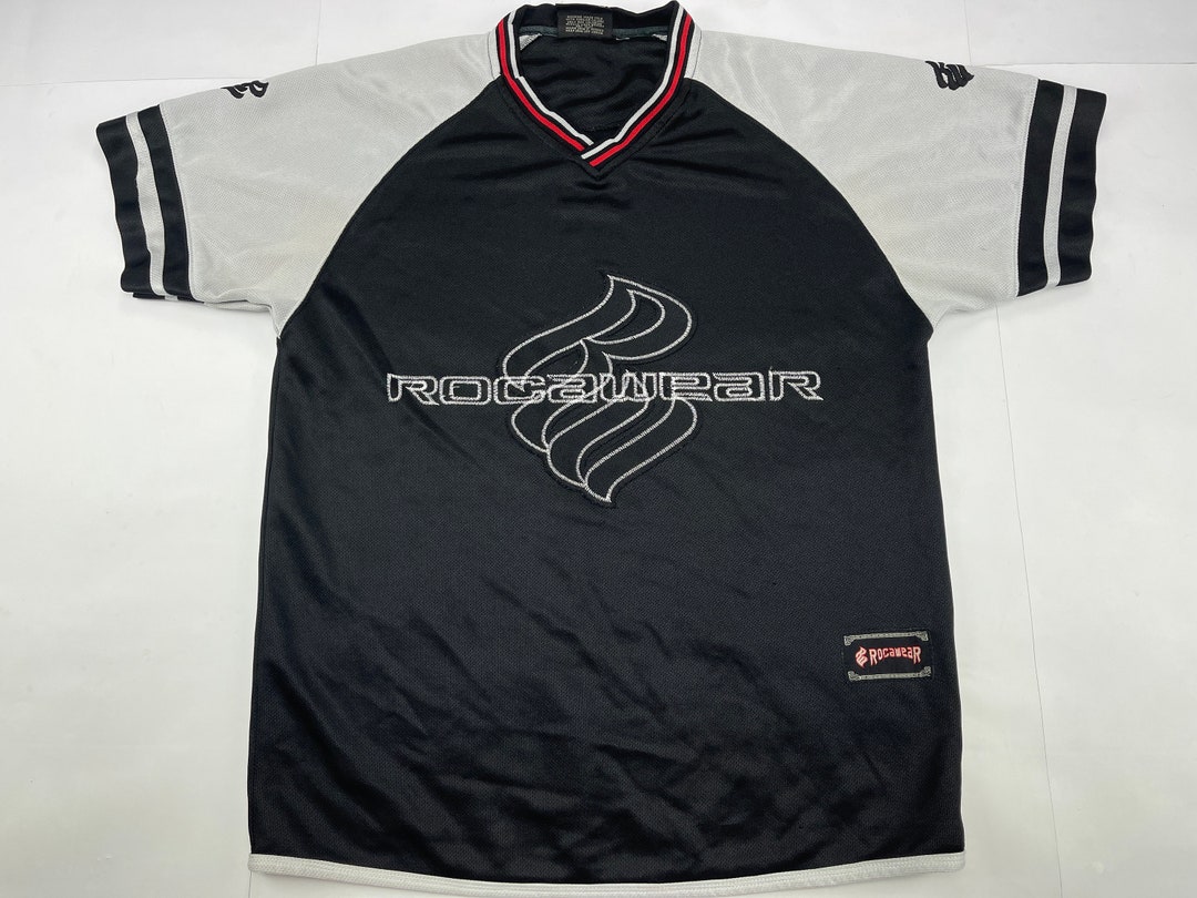 ROCAWEAR Jersey 1999 First Collection Black Tag Roca Wear Etsy