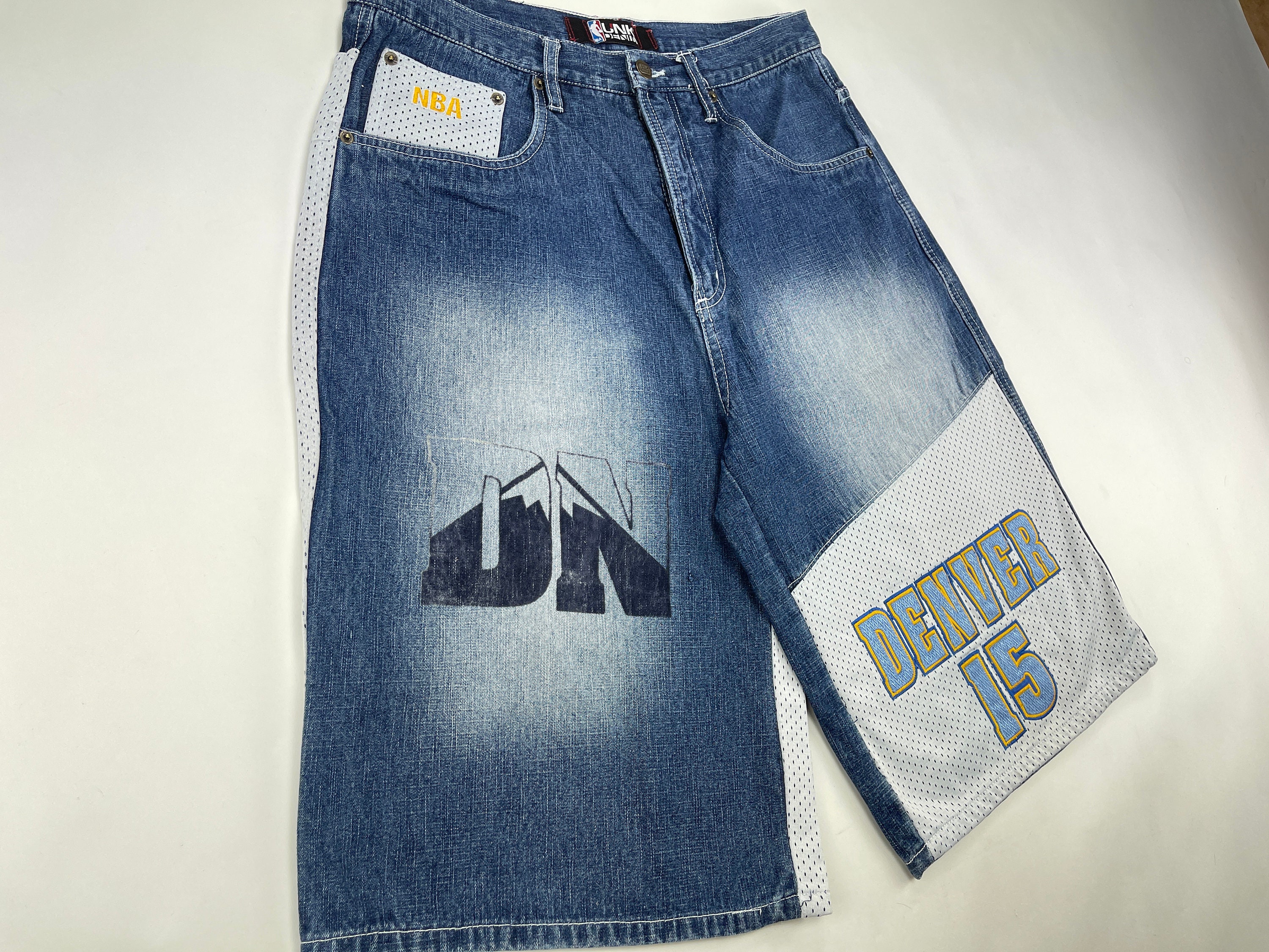 Vintage Nike Denver Nuggets Basketball Shorts - M – Jak of all Vintage