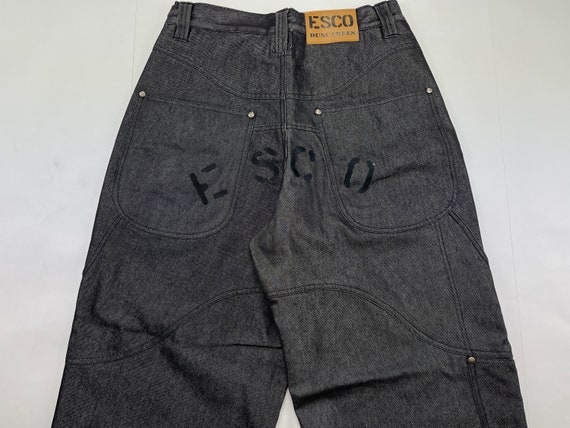 NOS: ‼️RARE‼️ Willie ESCO Denim/Graphic/Embroidered Logo Baggy Fit Jeans