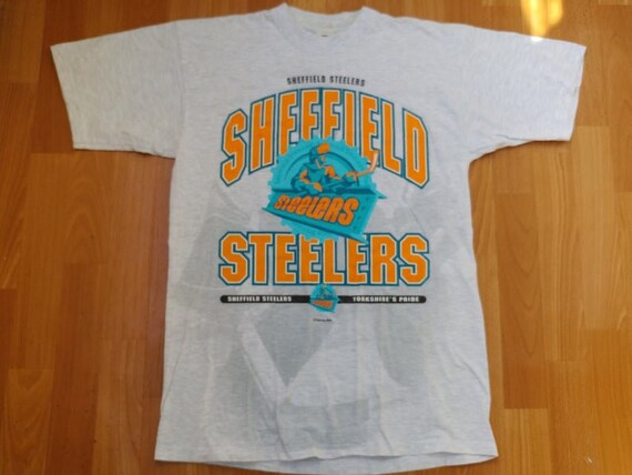 Sheffield Steelers jersey vintage NHL t 