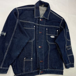 FUBU Jacket, Blue, Vintage Hip-hop Denim Jacket, Jeans, 90s Hip Hop ...
