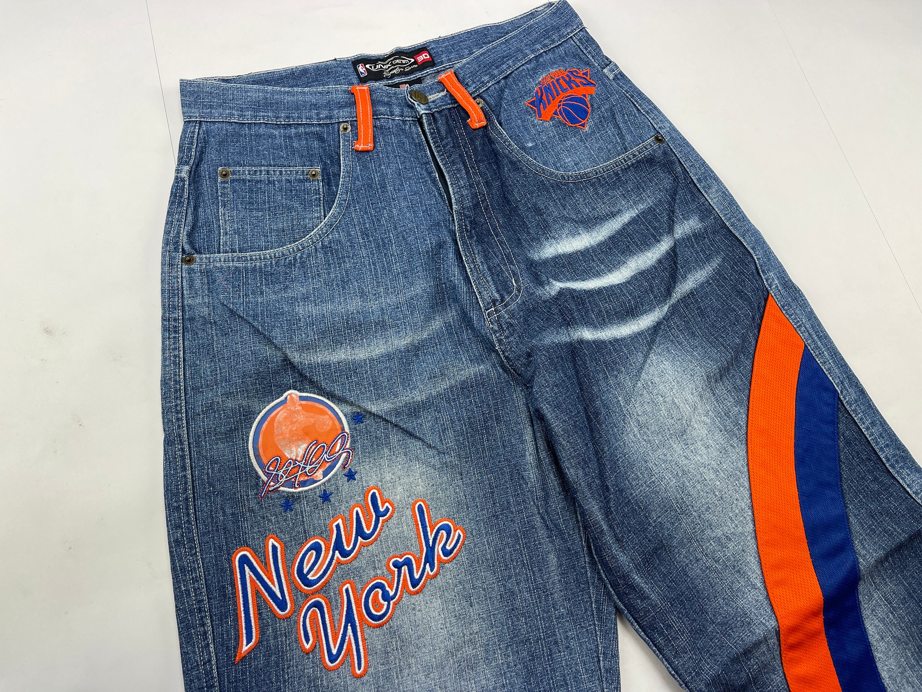 NBA UNK New York Knicks 1990s vintage jeans – cobn