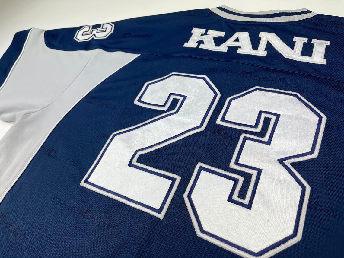 KARL KANI Jersey Blue Vintage Hip Hop T-shirt 90s Hip Hop - Etsy Norway