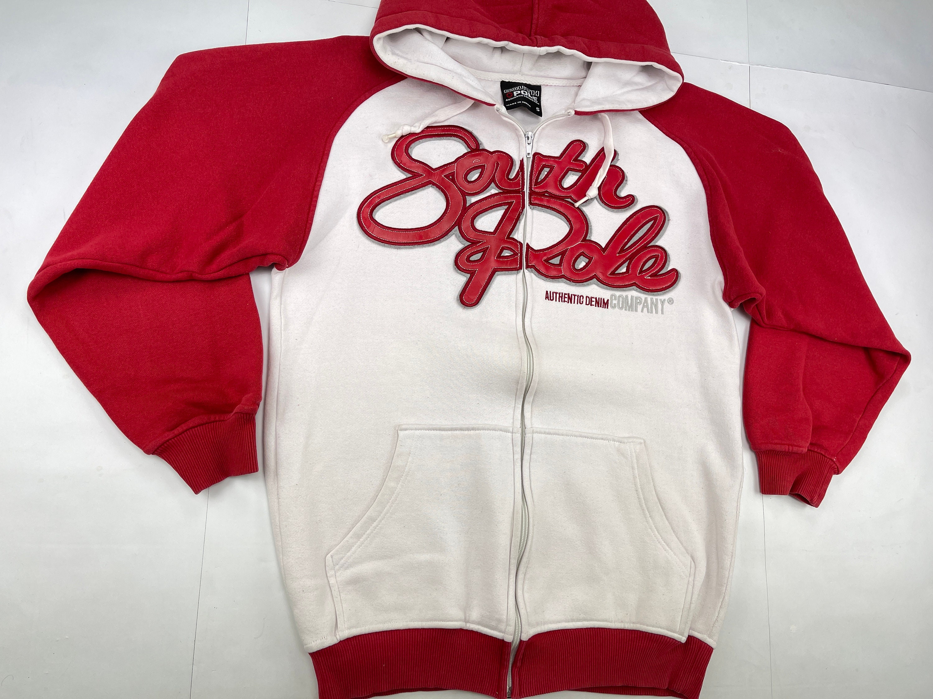 SOUTHPOLE Hoodie White Vintage South Pole Sweatshirt 90s - Etsy UK
