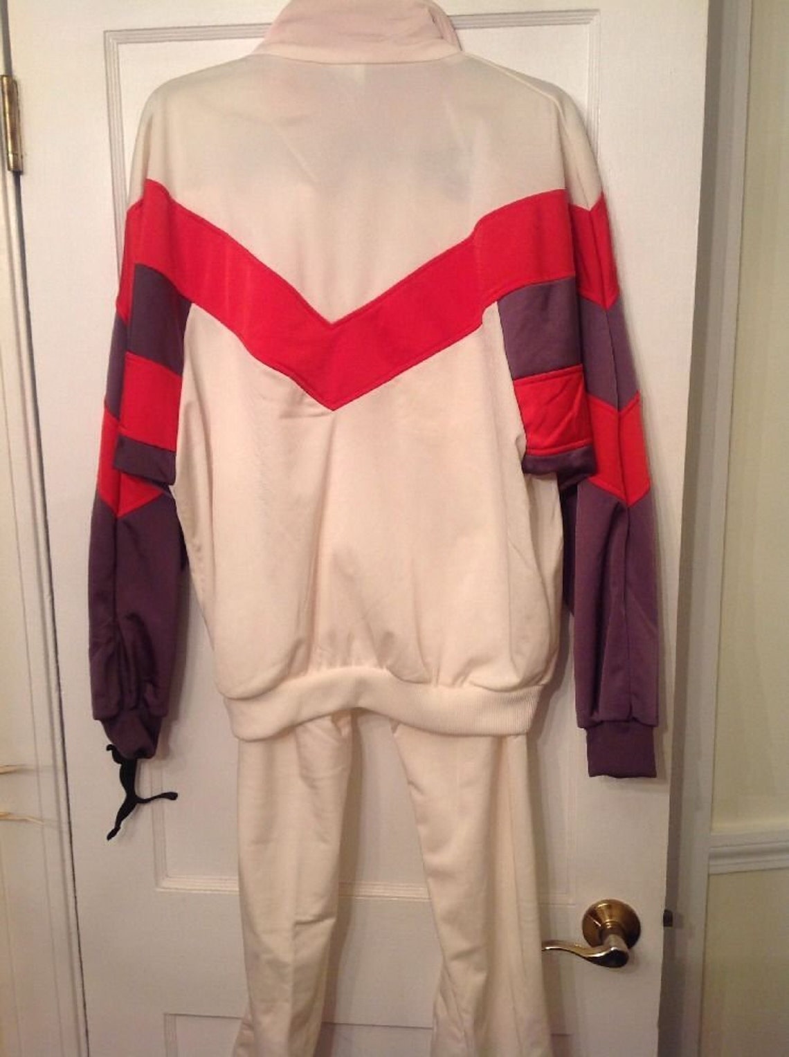 white puma tracksuit