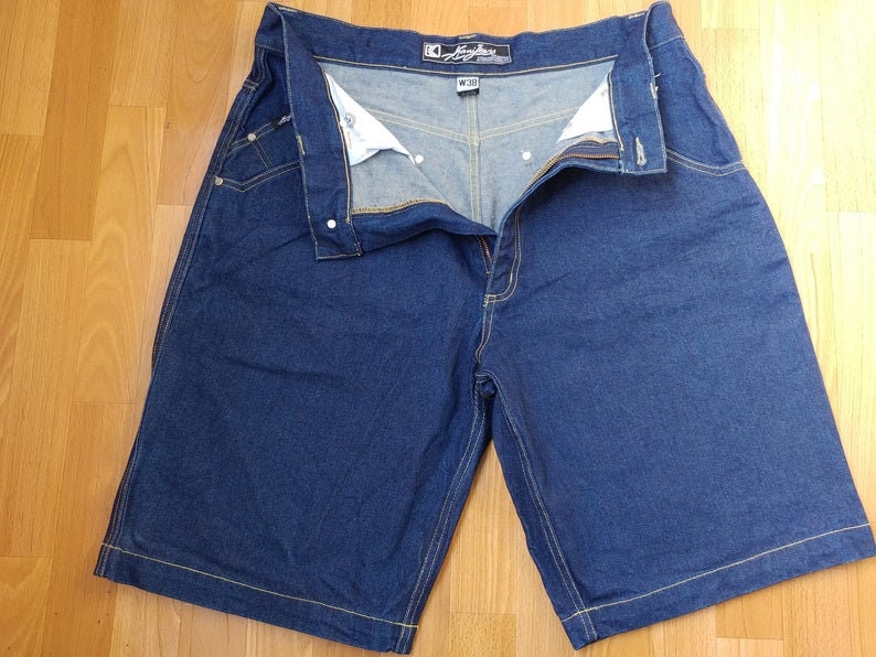 KARL KANI Shorts Vintage Kani Jeans Denim Shorts of 90s | Etsy