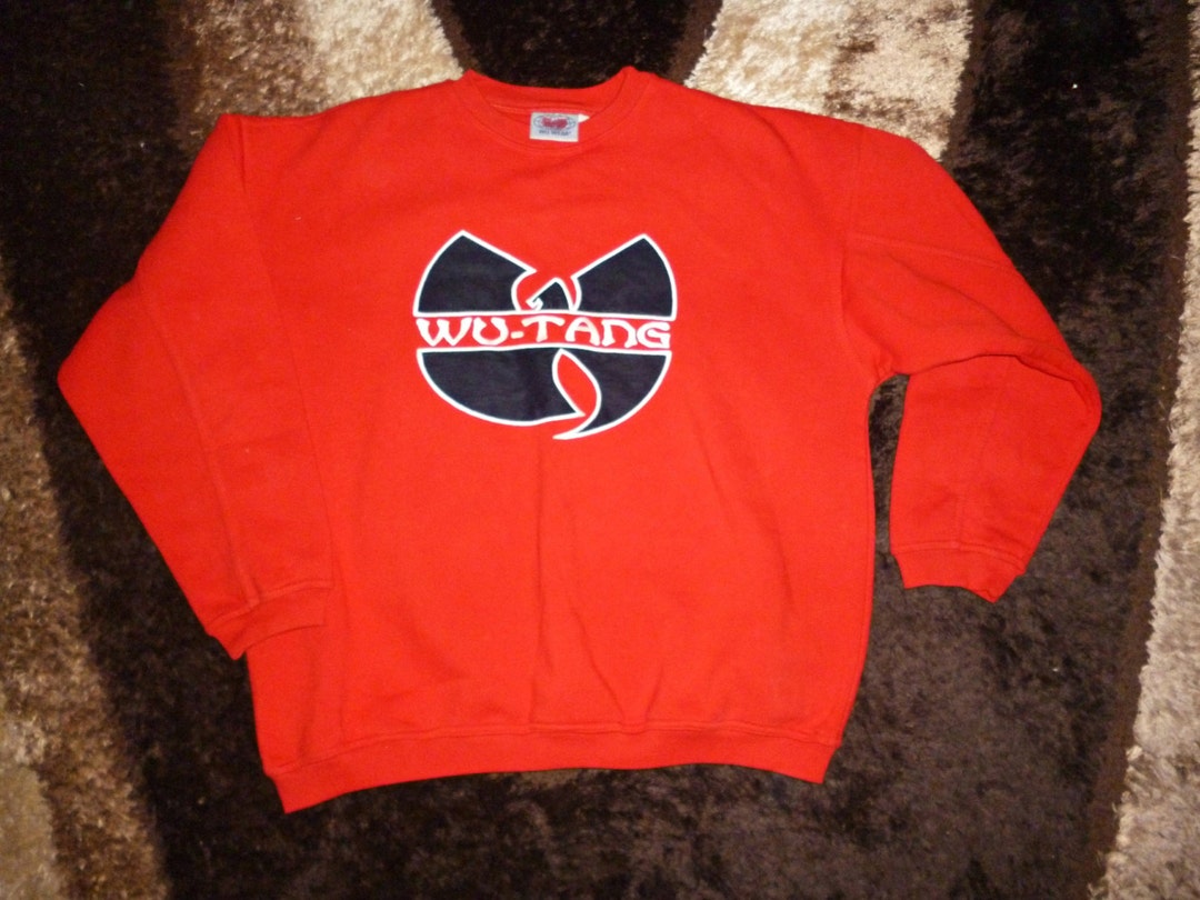 WU WEAR Sweatshirt, Wu Tang Jacket, Vintage Hip Hop Sweat Shirt, 1996 Sewn  Authentic Wu Tang Clan Jersey 90s Gangsta Rap Size XL - Etsy | Sweatshirts