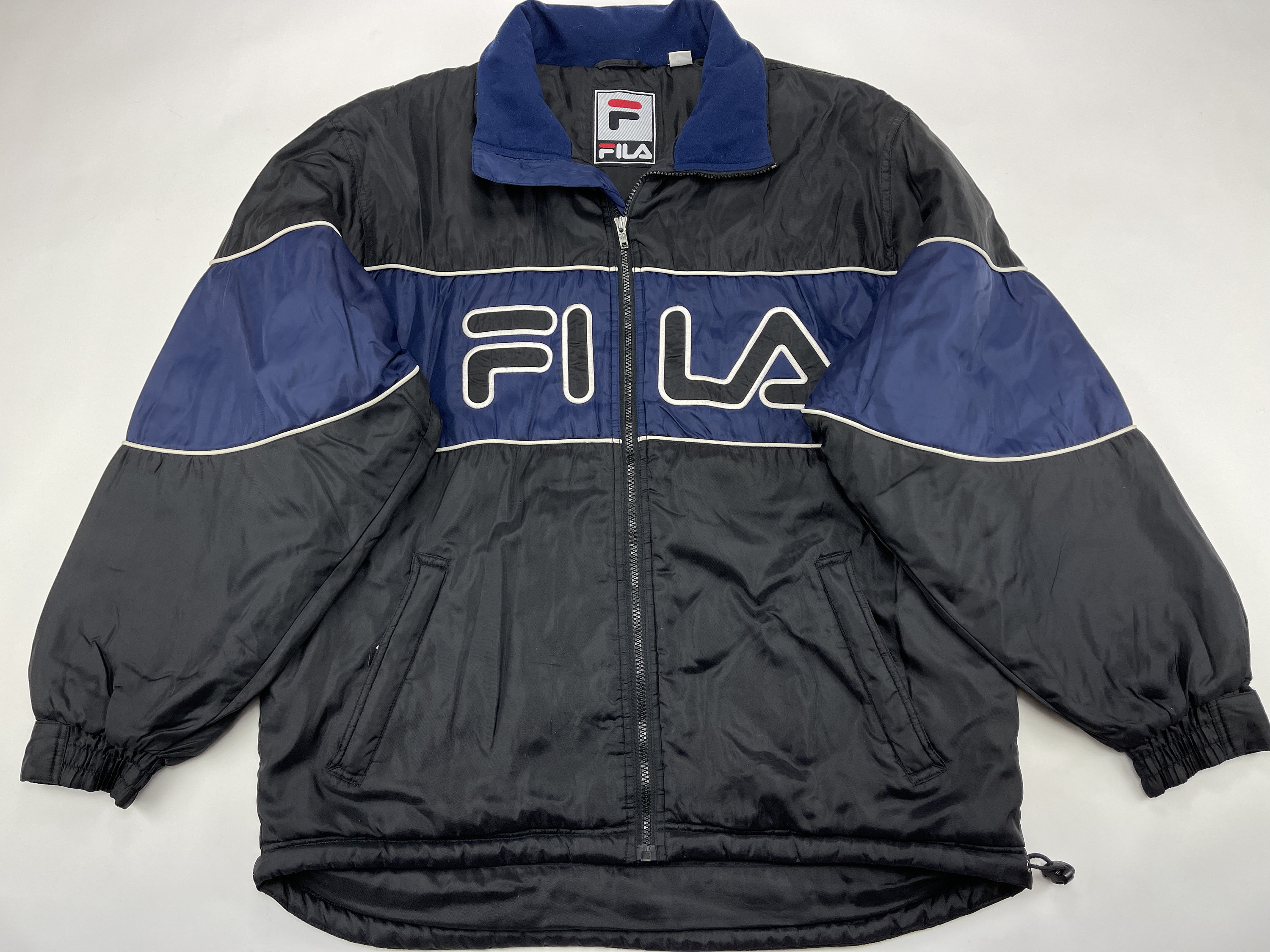 Fila Quilted Jacket - Etsy