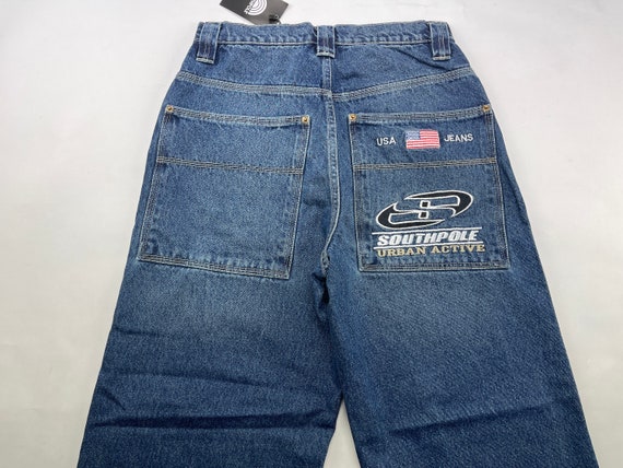 Southpole jeans vintage baggy jeans 90s hip hop clothing - Etsy 日本