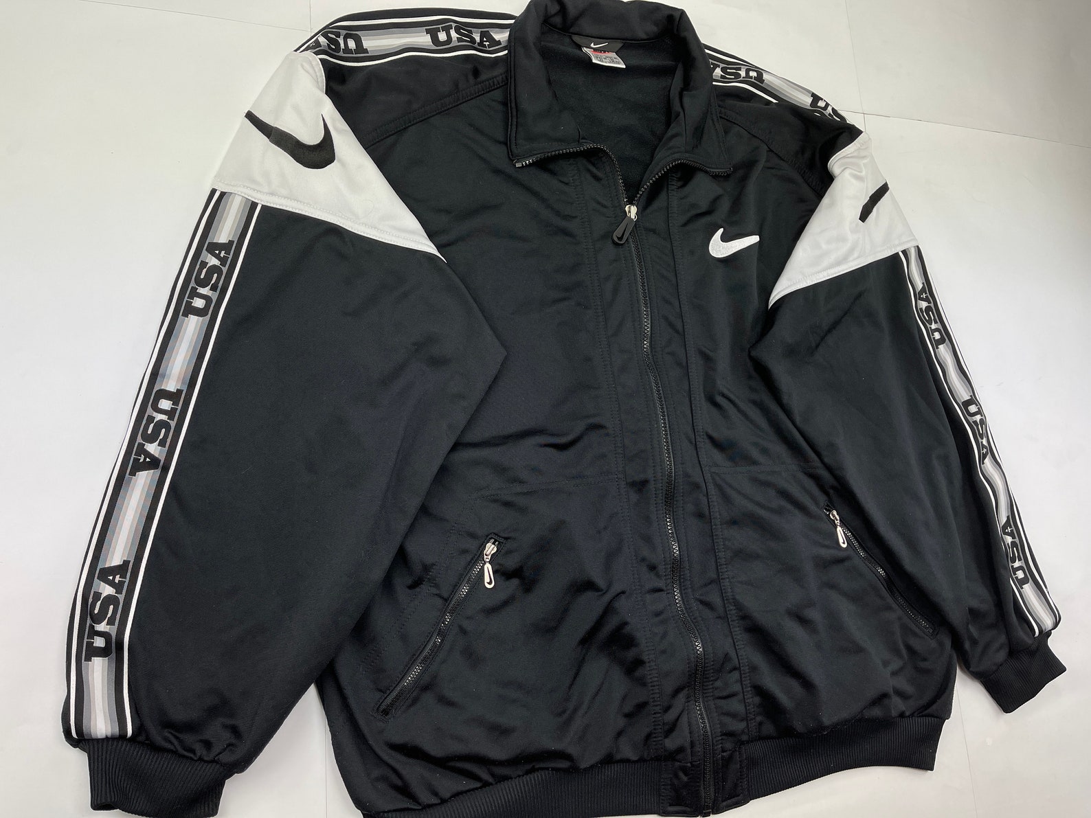 Survêtement Nike noir survêtement vintage pantalon veste Etsy