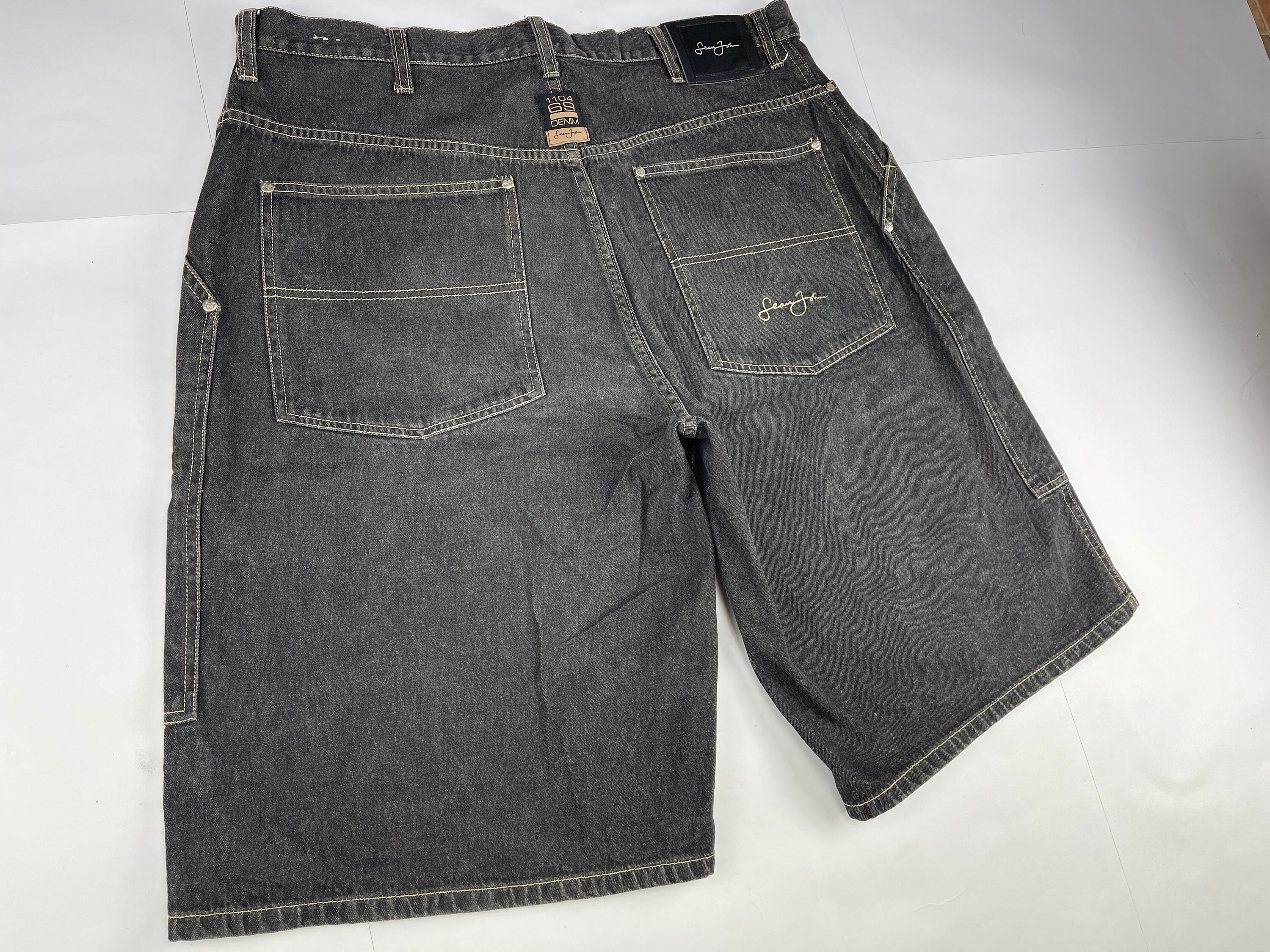 Sean John shorts vintage jeans shorts 90s hip hop clothing | Etsy