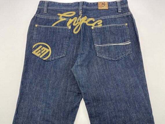 Enyce Jeans Blue Vintage Baggy Jeans 