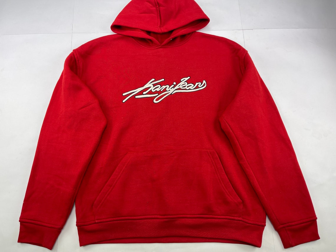 KARL KANI Hoodie Red Kani Endurance Vintage Hip-hop - Etsy UK