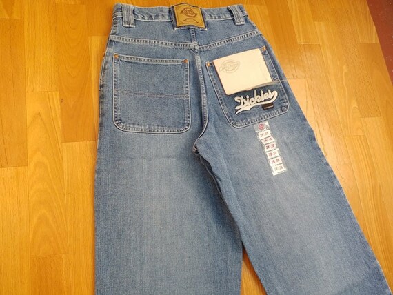 Neue Dickies Jeans Jahrgang Baggy Jeans Big Daddy Hip Hop Hellblaue Jeans 90er Jahre Hip Hop