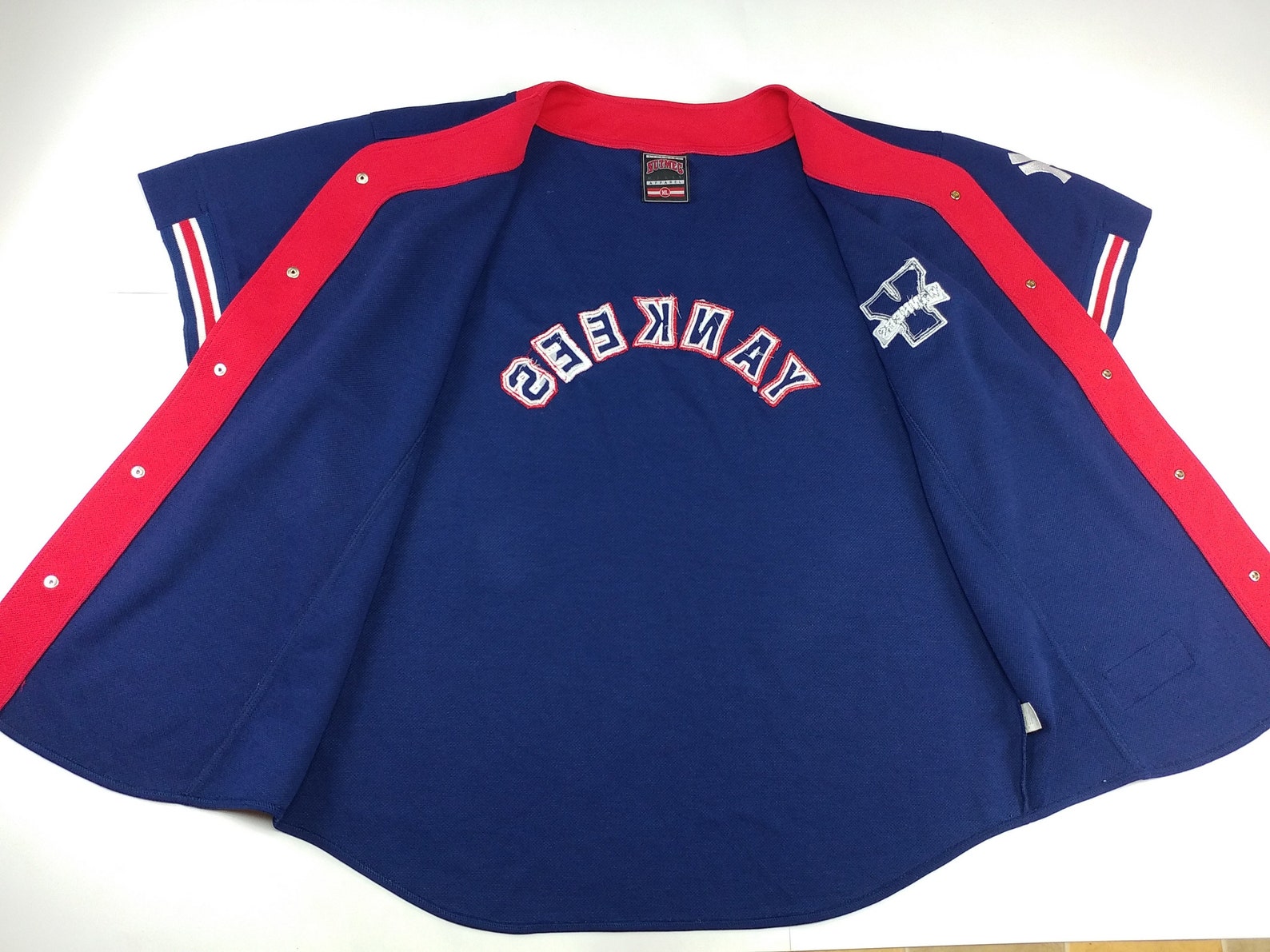 MLB New York Yankees Jersey Vintage Baseball Tshirt 90s Hip Etsy