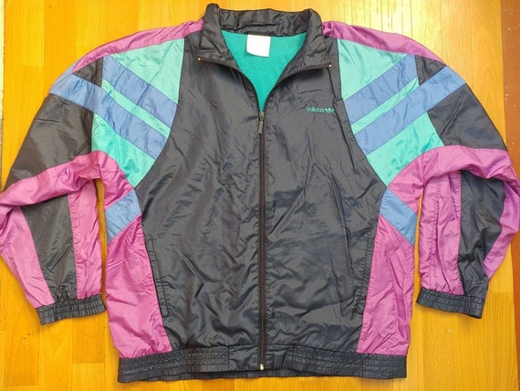 Adidas neon windbreaker shop