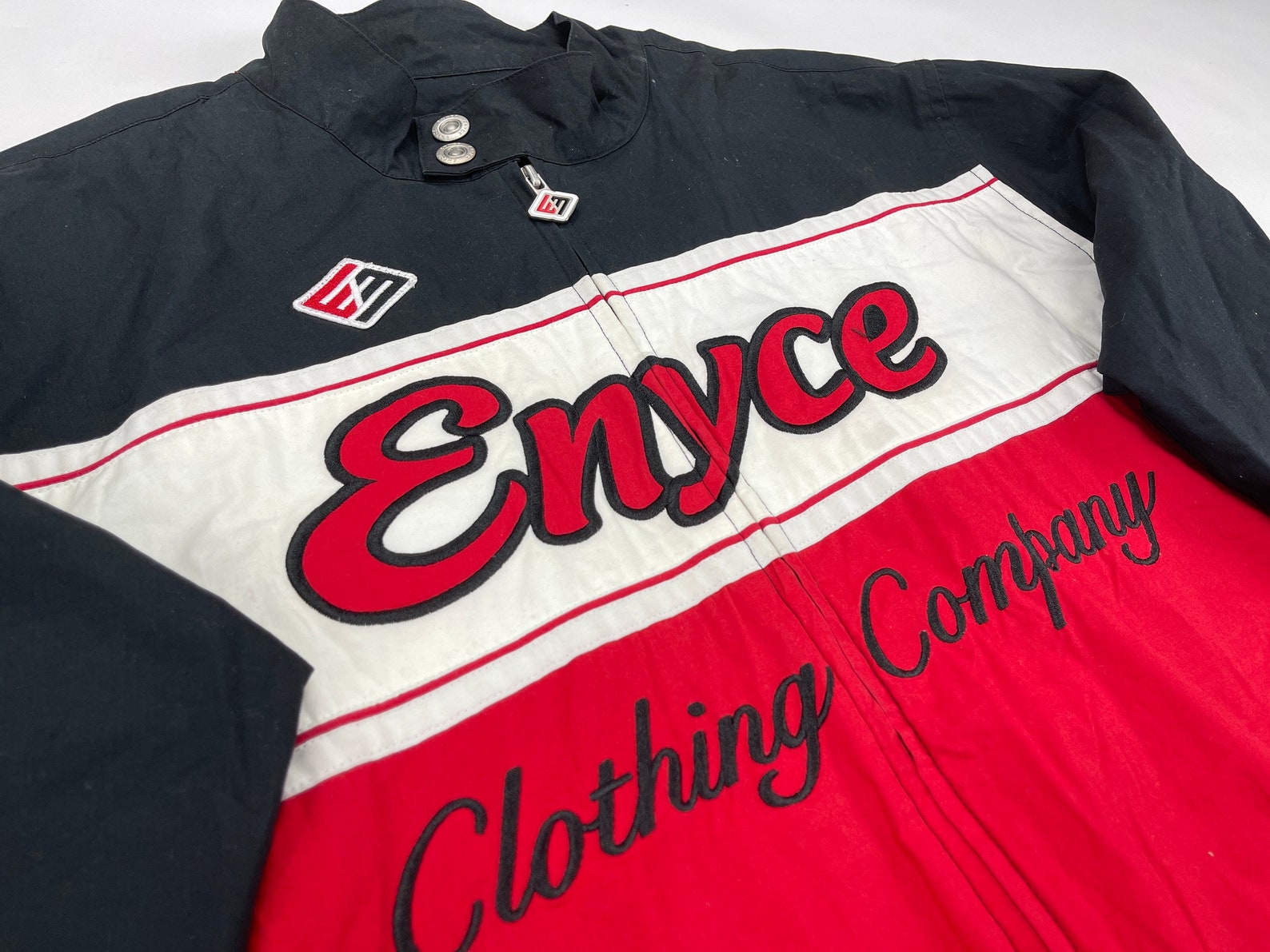 Enyce Jacket Red Vintage Coat 90s Hip Hop Clothing 1990s Etsy