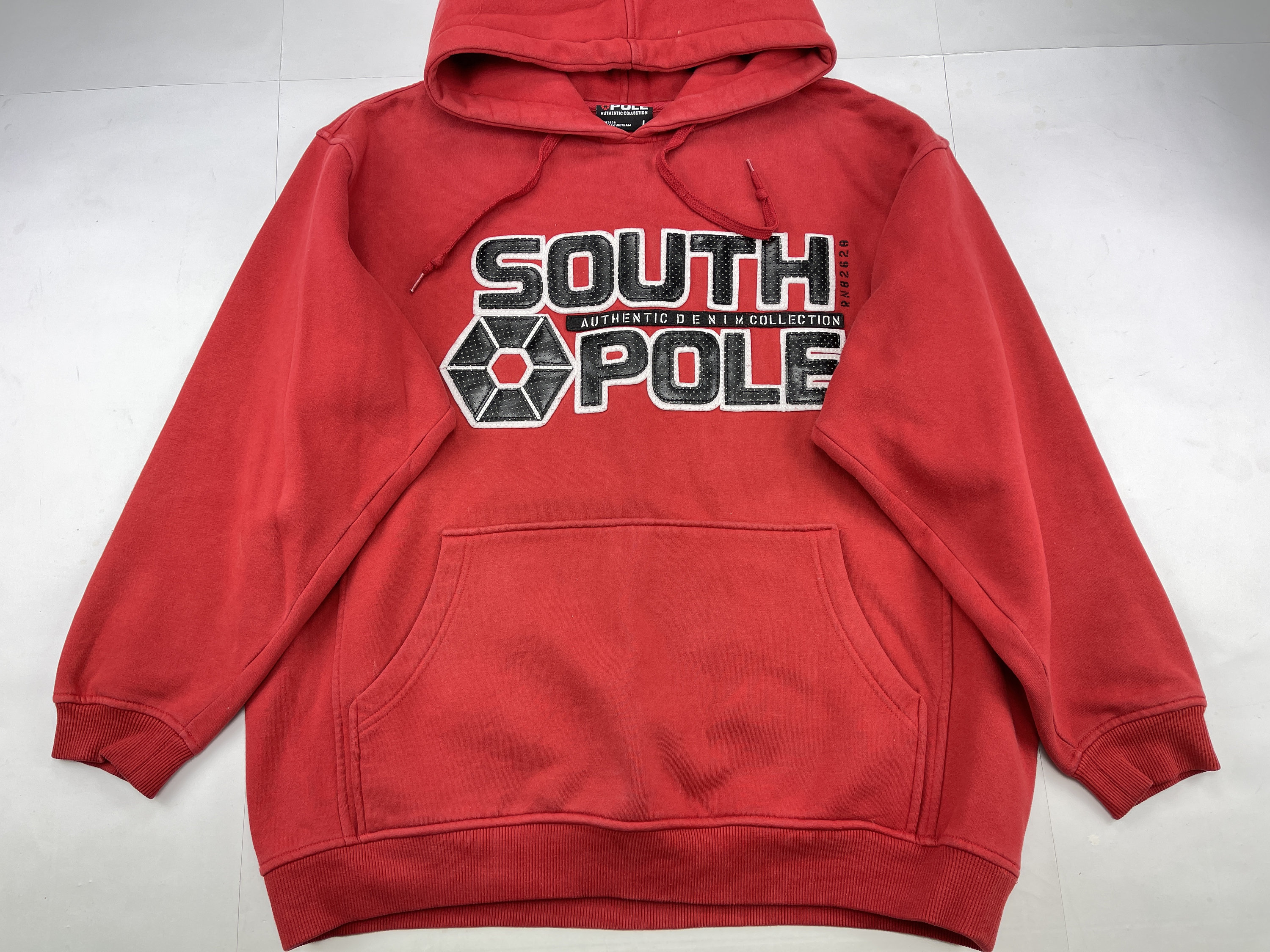 Sudadera capucha SOUTHPOLE roja sudadera del - España