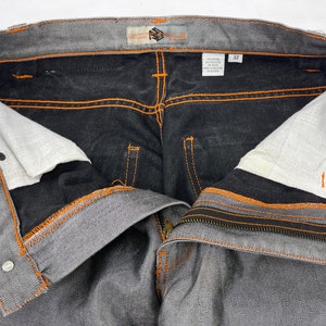 Southpole jeans vintage baggy jeans shiny gray jeans | Etsy