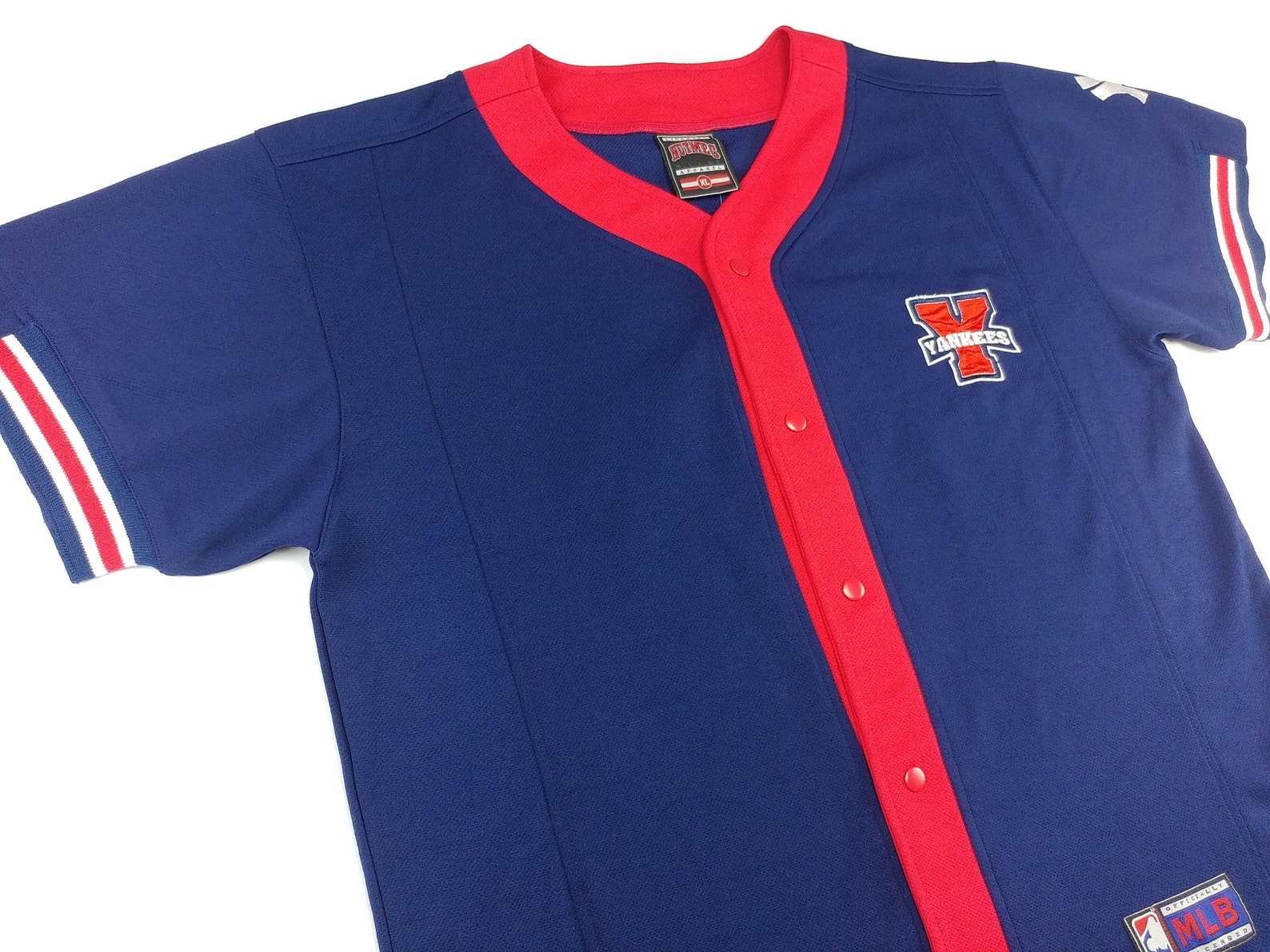 MLB New York Yankees Jersey Vintage Baseball Tshirt 90s Hip Etsy