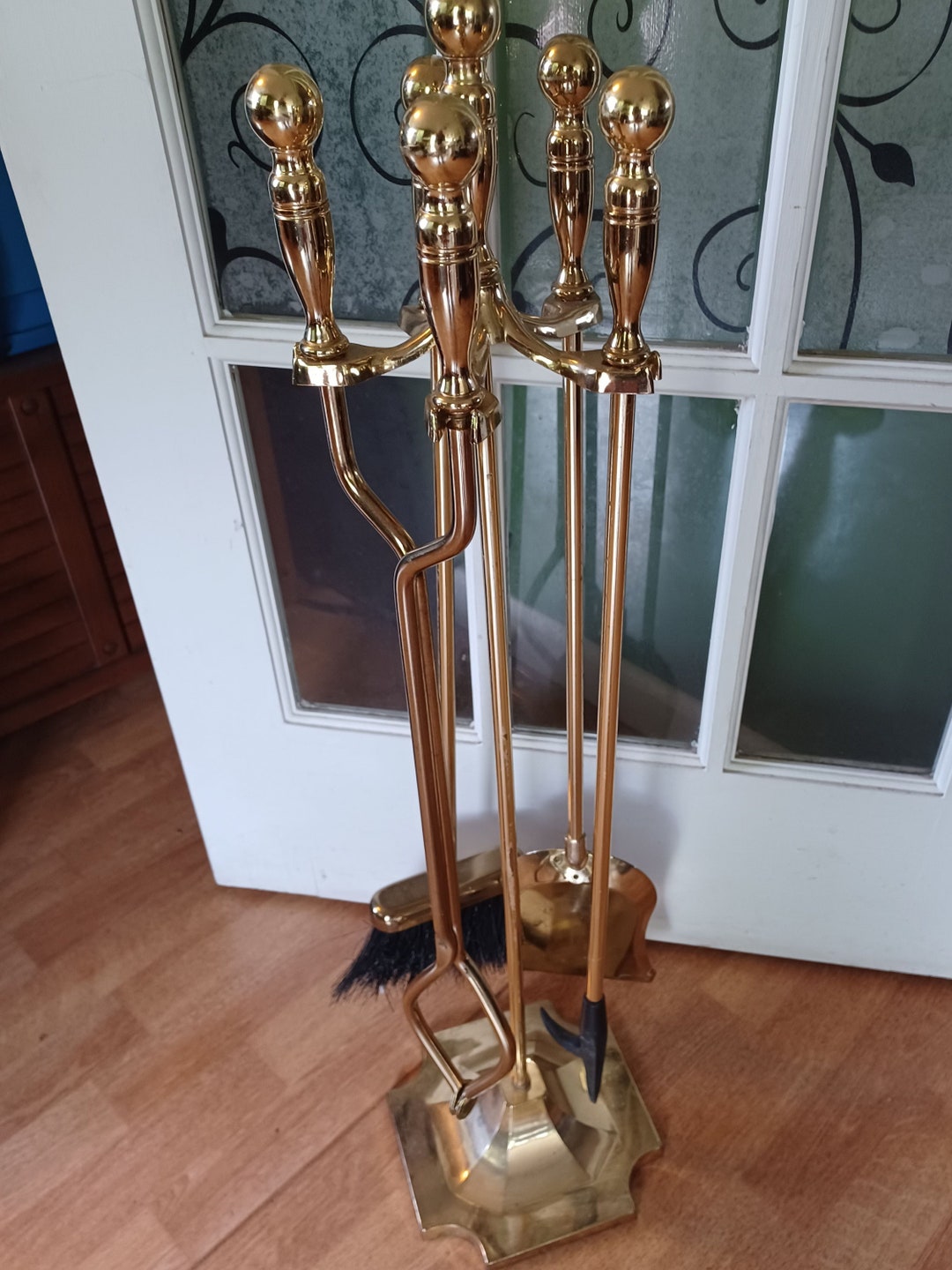 Fireplace Set Stove Poker Shovel and Broom Fireplace Tools All Etsy