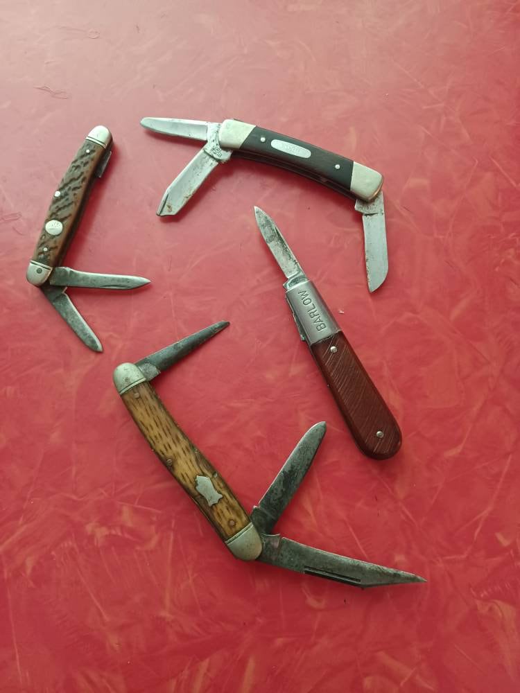 Old-Fashioned Barlow Pocket Knife, Traditional Pocket Knives