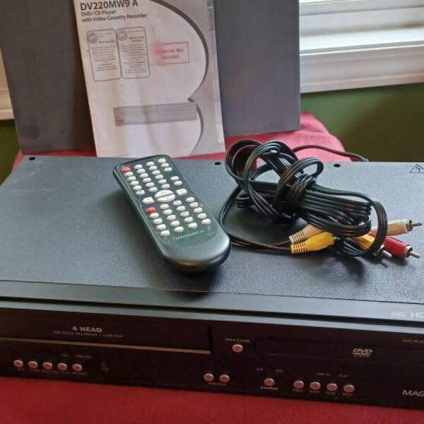 Magnavox Vhs Dvd Player Etsy
