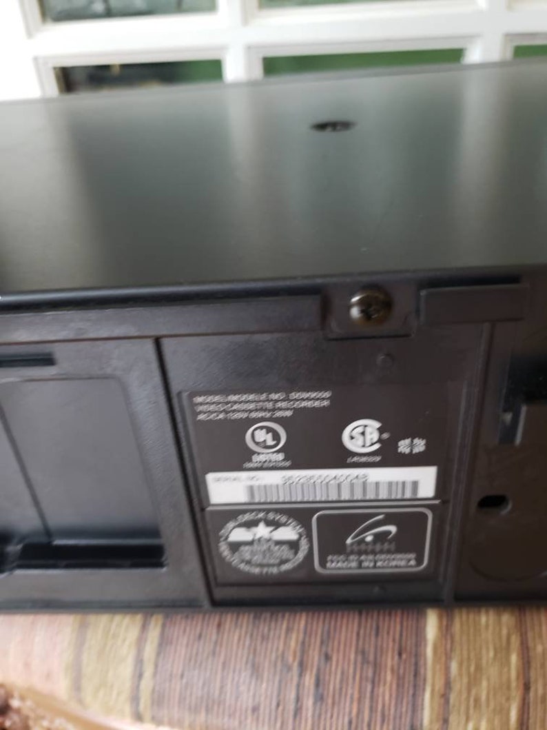 VHS Vcr Player Recorder 2 Hifi 4 Head Tape Decks Model Etsy