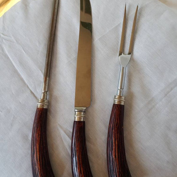 Meat Carving Set Etsy