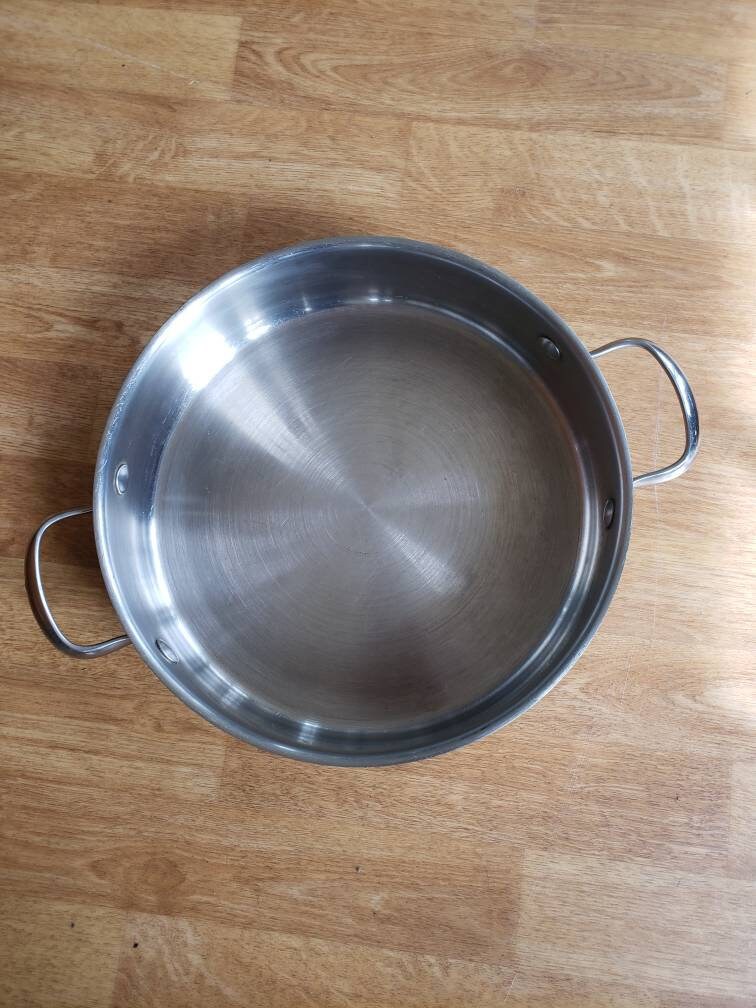 Wolfgang Puck Cafe Collection 18/10 Stainless Steel 12 Qt. Roaster w/ Lid