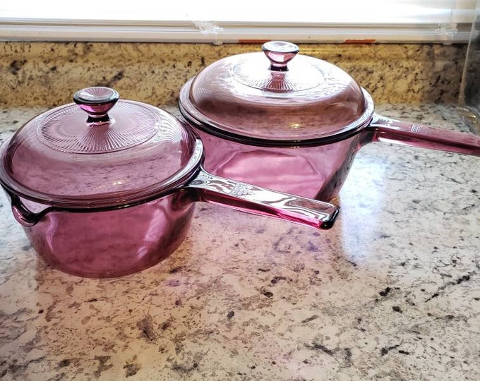 Vision Cookware Set Stock Pot Corningcookware Glass Etsy