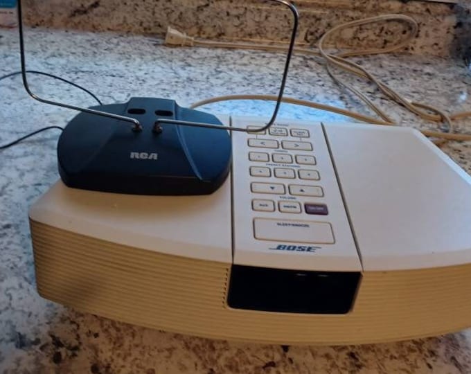 Bose Am Fm Radio and Alarm Clock Wave Radio Model Awr11w Etsy