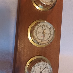 WMGoods 145mm Wall Mounted Barometer, Weather Barometer,Barometric Pressure  Gauge for Home,Suitable for Indoor and Outdoor,Garden