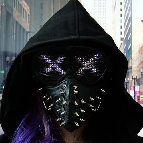 Mask in Rhinestones Rave Mask Festival Mask Party Mask - Etsy