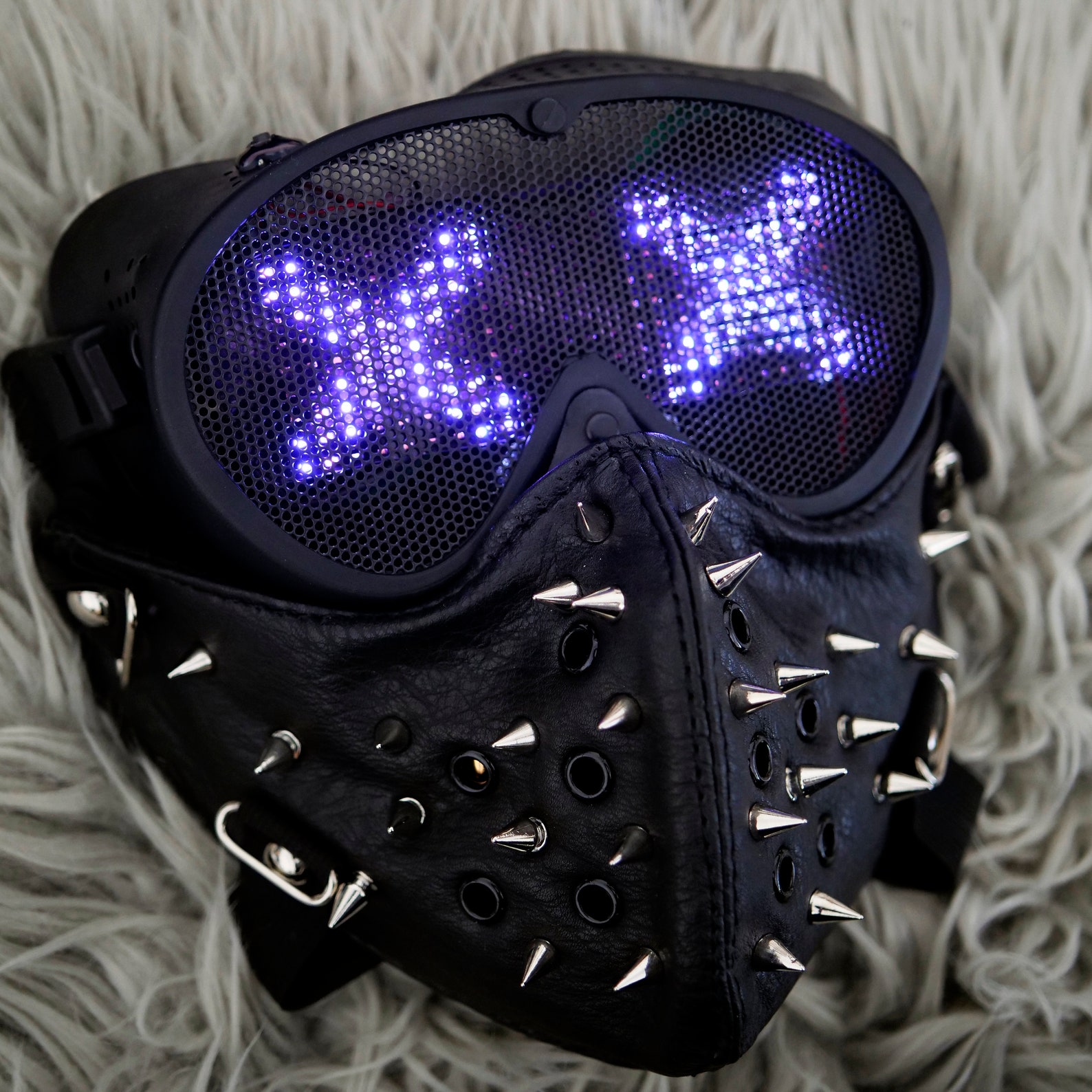 Professional Wrench Mask With LED Matrix Different Designs - Etsy