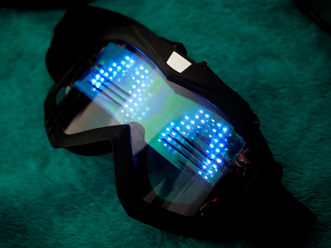 Cyber Goggles for App Programmable Display IMPORTANT Etsy
