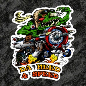 The Need For Speed Orc Jet Buggy sticker
