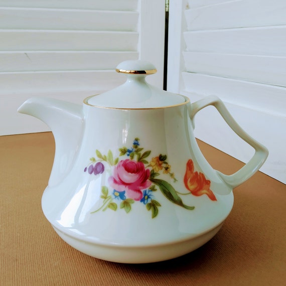 Jlmenau Graf Von Henneberg Porzellan Vintage Porcelain Teapot Etsy